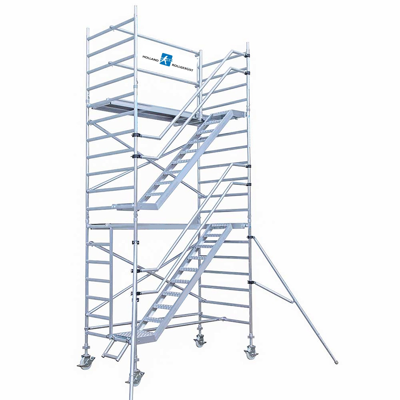 2) Treppenturm 1.35m x 2.50m x 6.30m