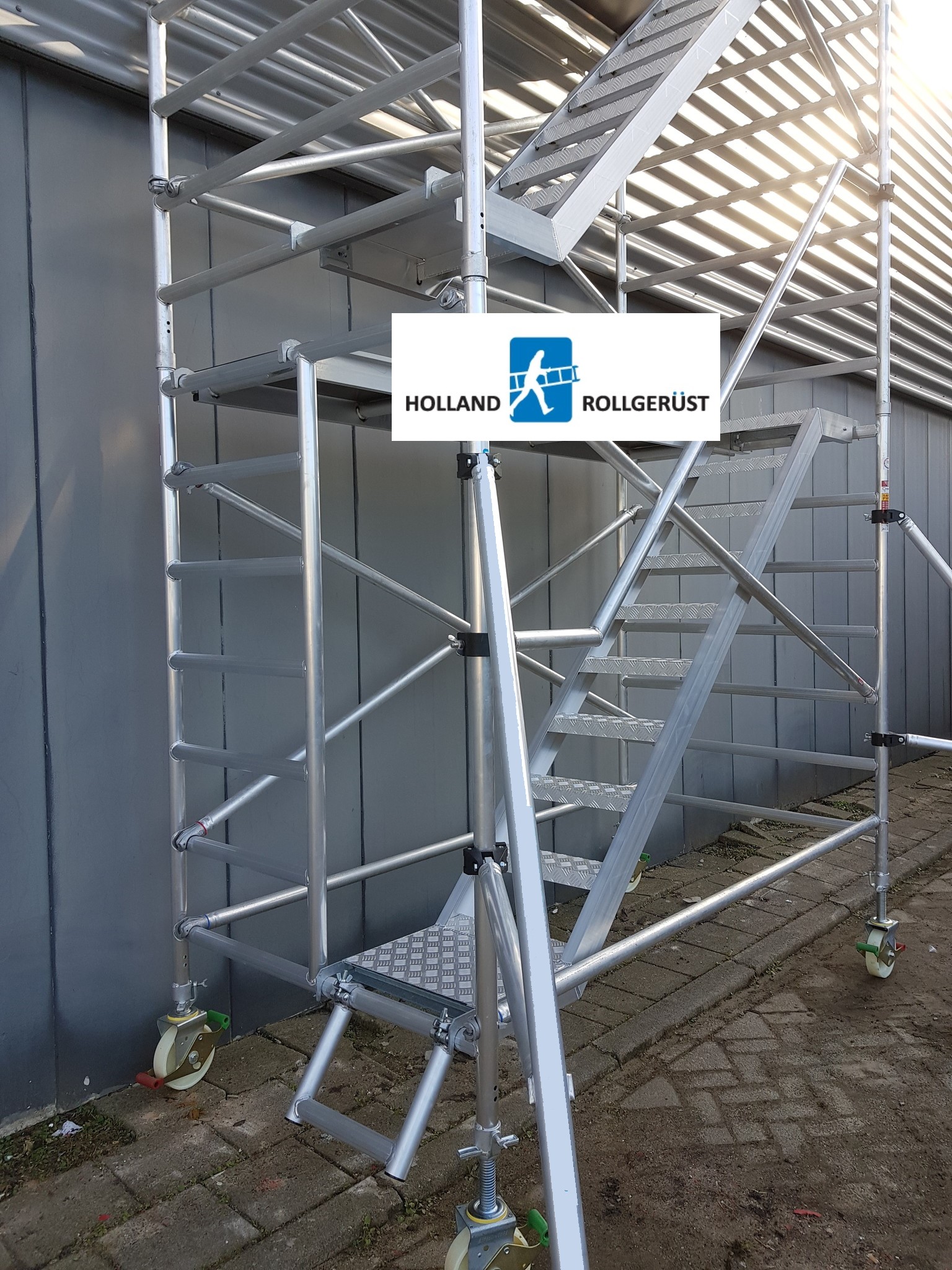 3) Treppenturm 1.35m x 2.50m x 8.30m – Bild 3