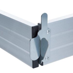 Plattformumrandung 0.75m x 1.90m Aluminium