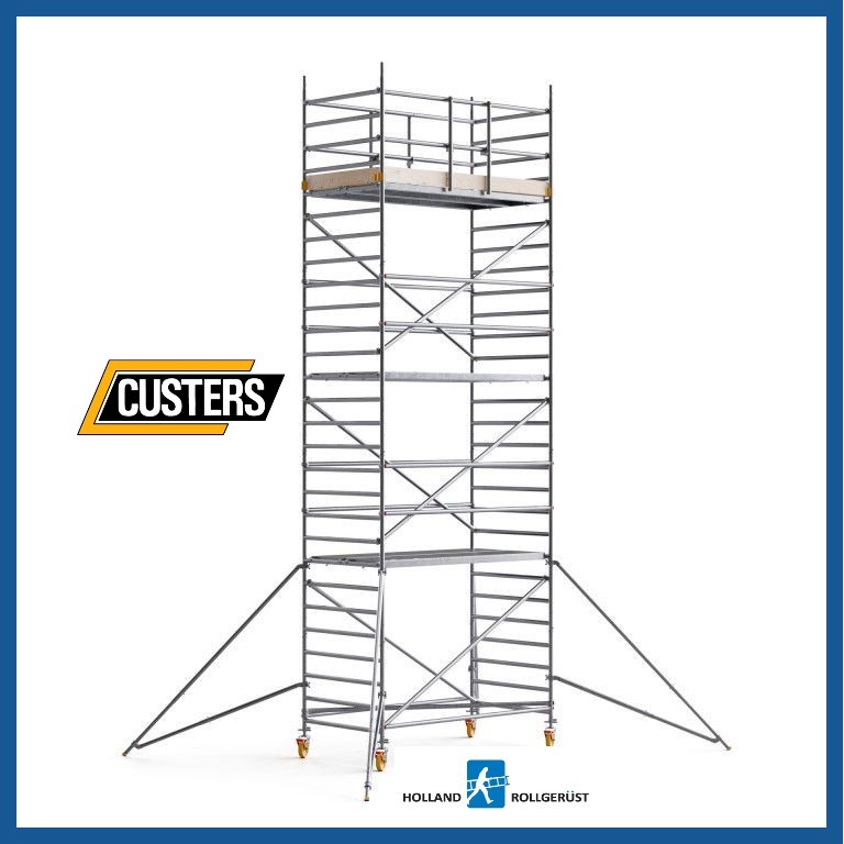 Rollgerüst Custers 1.30x2.50x8.2m
